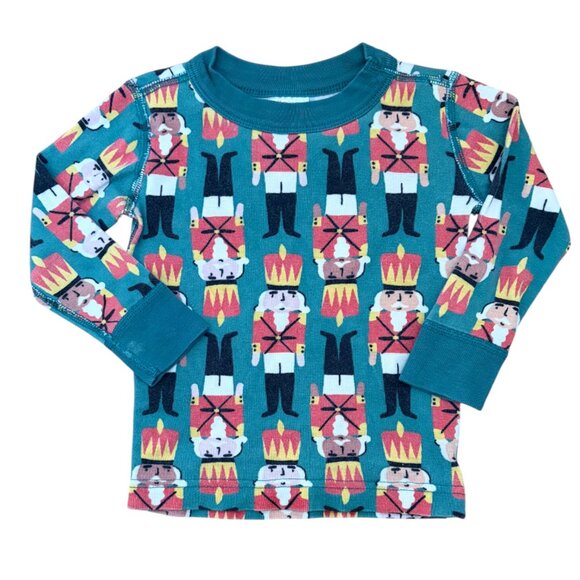 Hanna Andersson nutcracker long john pajamas 2T - Picture 2 of 4